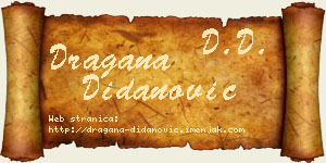 Dragana Didanović vizit kartica